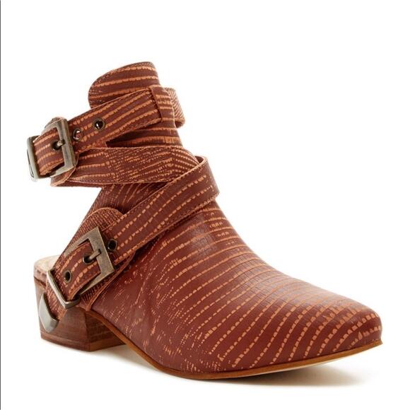 Matisse Ascot Friday Talon Strappy Booties Size 7 - Picture 1 of 7